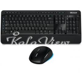 کیبورد کامپیوتر مایکروسافت 3000 Wireless With Mouse