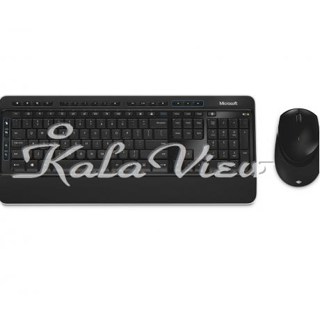 کیبورد کامپیوتر مایکروسافت 3050 Wireless Keyboard and Mouse
