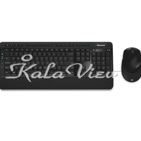 کیبورد کامپیوتر مایکروسافت 3050 Wireless Keyboard and Mouse