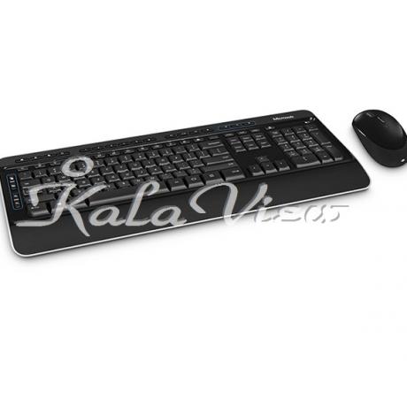 کیبورد کامپیوتر مایکروسافت 3050 Wireless Keyboard and Mouse