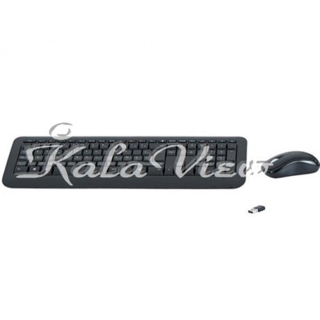 کیبورد کامپیوتر مایکروسافت 850 Wireless With Mouse With Persian Letters