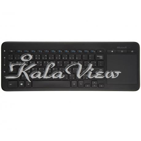 کیبورد کامپیوتر مایکروسافت All in One Media Keyboard With Arabic Letters