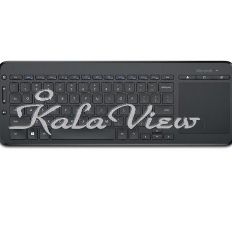 کیبورد کامپیوتر مایکروسافت All in One Media Wireless Keyboard