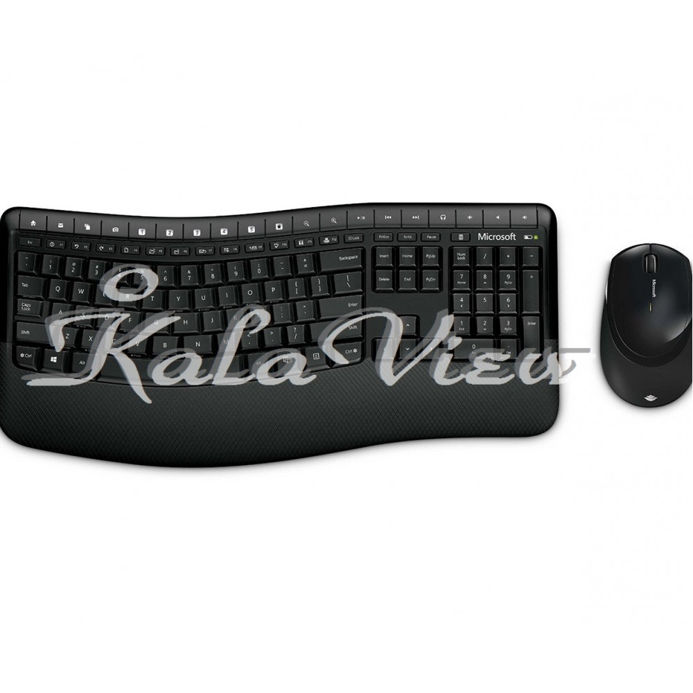 کیبورد کامپیوتر مایکروسافت Comfort Desktop 5000 Wireless Keyboard and Mouse