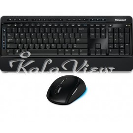 کیبورد کامپیوتر مایکروسافت Desktop 3000 Wireless Keyboard and Mouse