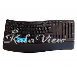 کیبورد کامپیوتر مایکروسافت Sculpt Comfort Wireless