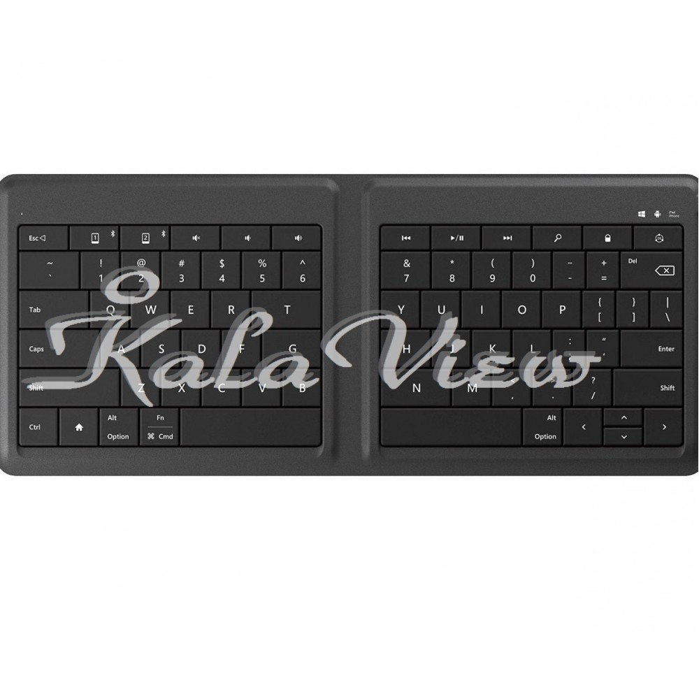 کیبورد کامپیوتر مایکروسافت Wireless Universal Foldable Keyboard