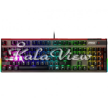 کیبورد کامپیوتر ام اس آی Vigor Gk80 Silver Mechanical Gaming