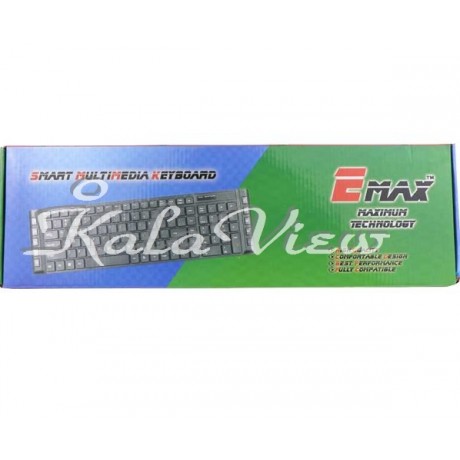کیبورد مدل Emax E K907 با حروف فارسی
