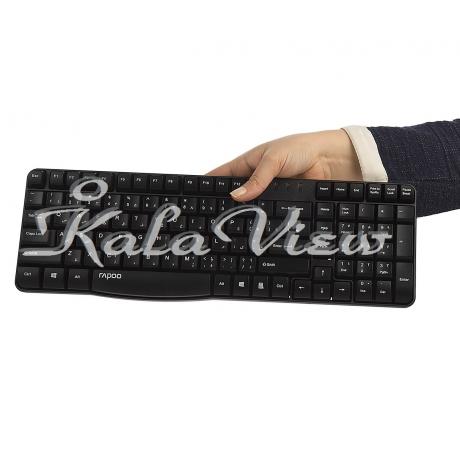کیبورد کامپیوتر Rapoo N1820 With Mouse With Persian Letters