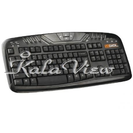 کیبورد کامپیوتر سادیتا KM 3000 Wired Keyboard