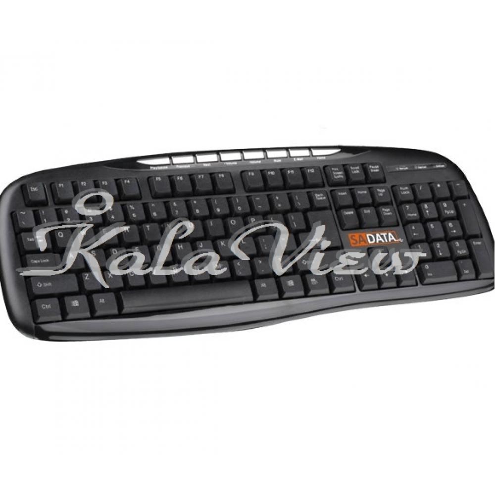 کیبورد کامپیوتر سادیتا KM 8000 Wired Keyboard