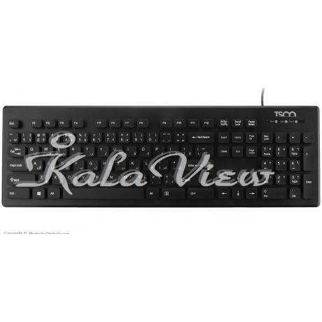 کیبورد کامپیوتر تسکو Tk8022 With Persian Letters