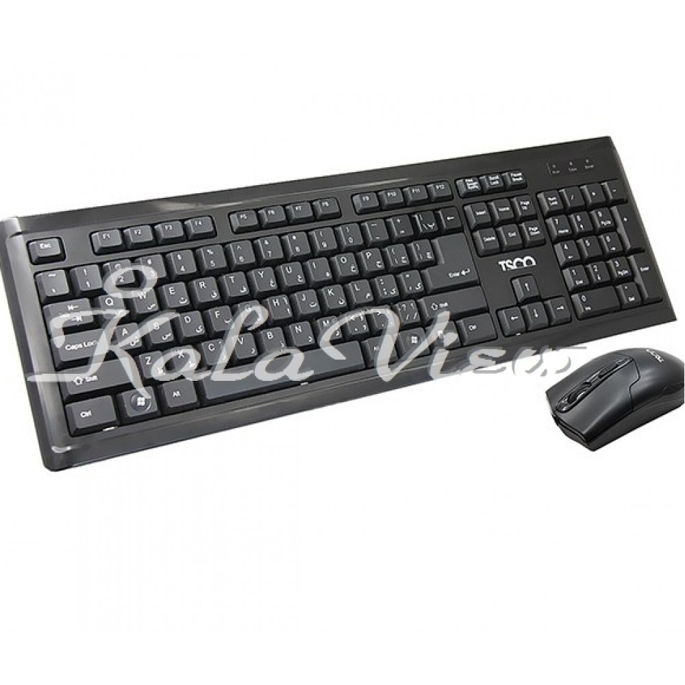 کیبورد کامپیوتر تسکو TKM 8050 Keyboard and Mouse With Persian Letters