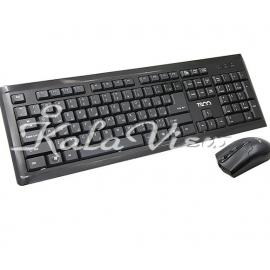 کیبورد کامپیوتر تسکو TKM 8050 Keyboard and Mouse With Persian Letters