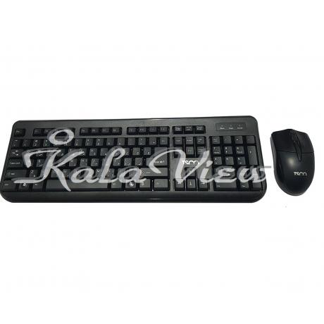 کیبورد کامپیوتر تسکو TKM 8054 Keyboard And Mouse