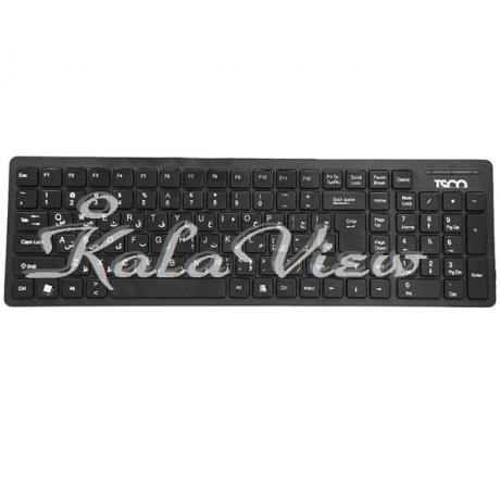 کیبورد کامپیوتر تسکو Tk 8006 With Persian Letters