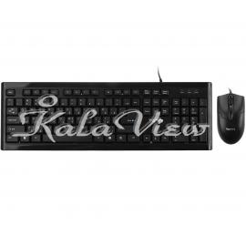 کیبورد کامپیوتر تسکو Tkm 8050 With Mouse With Persian Letters