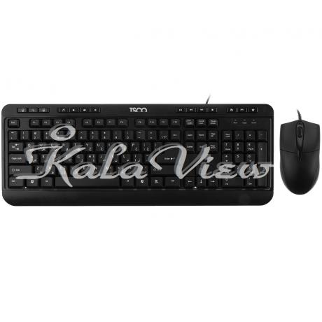 کیبورد کامپیوتر تسکو Tkm 8052 With Mouse With Persian Letters