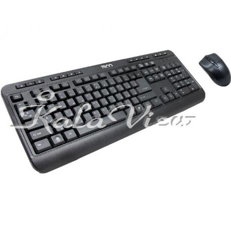 کیبورد کامپیوتر تسکو Tkm 8052 With Mouse With Persian Letters