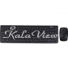 کیبورد کامپیوتر تسکو TKM 7018 Wireless Keyboard and Mouse