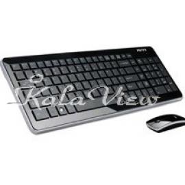کیبورد کامپیوتر تسکو TKM 7400W Keyboard and Mouse