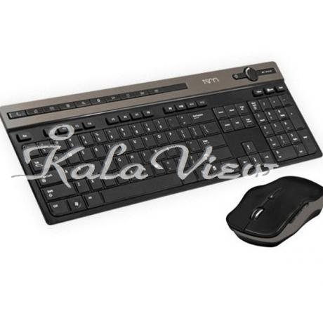 کیبورد کامپیوتر تسکو TKM7106W Keyboard and Mouse With Persian Letters