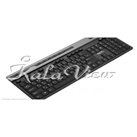 کیبورد کامپیوتر تسکو Tkm7106w Wireless With Mouse With Persian Letters