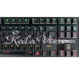 کیبورد مخصوص بازی گیم دیاس مدل Hermes E2