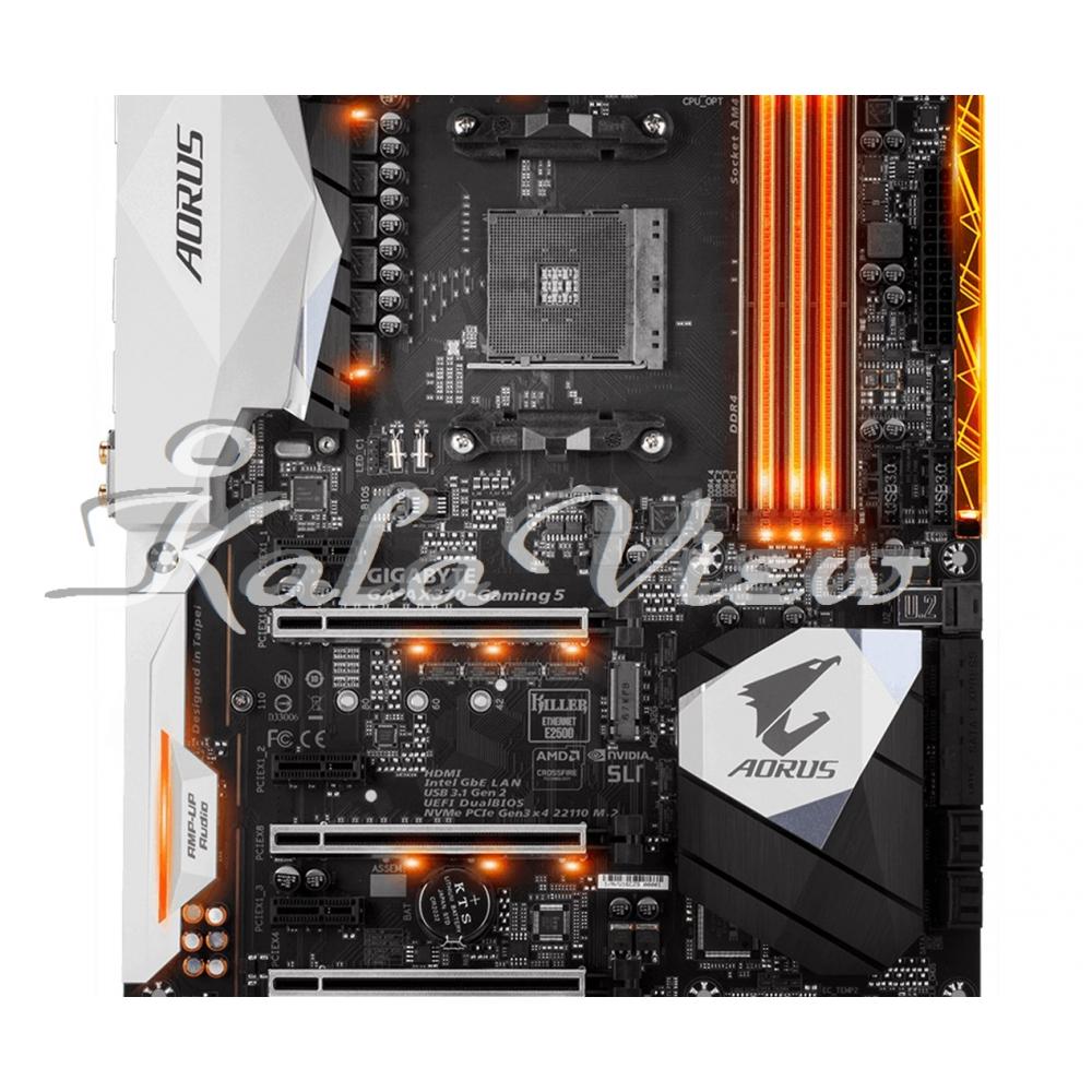 مادربرد کامپیوتر گیگابایت Ga Ax370 Gaming 5 (Rev 1 0)