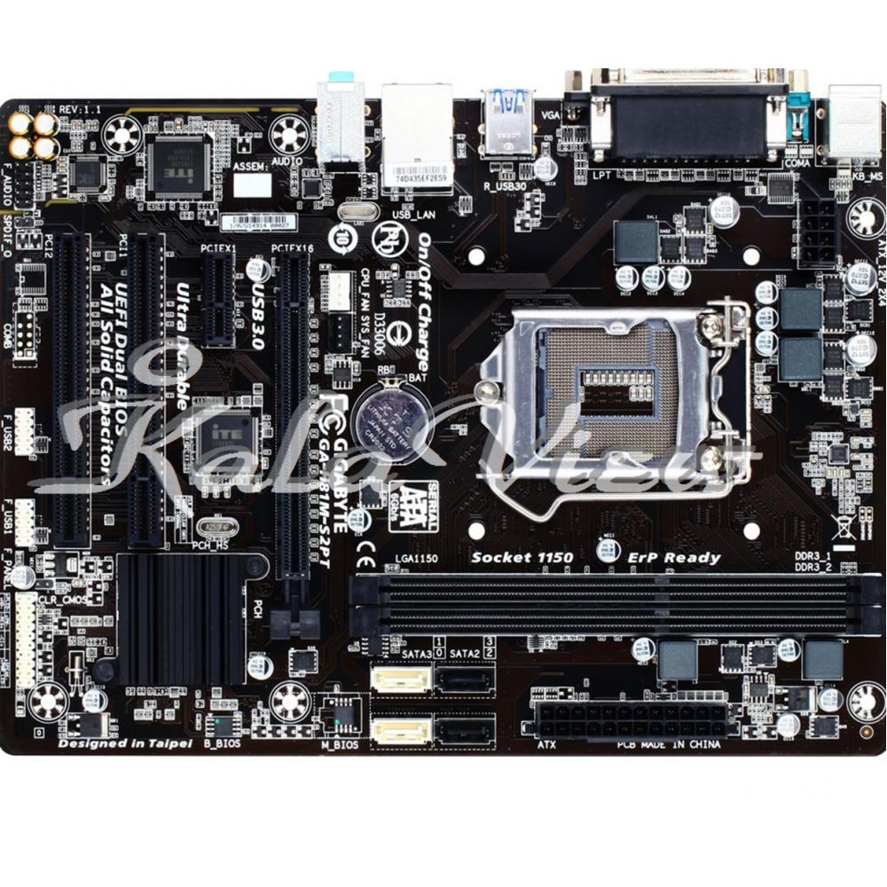 مادربرد کامپیوتر گیگابایت GA H81M S2PT rev 1 1