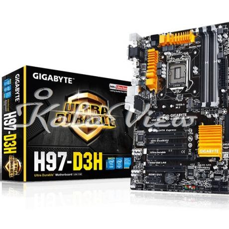مادربرد کامپیوتر گیگابایت GA H97 D3H