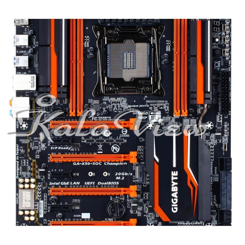 مادربرد کامپیوتر گیگابایت GA X99 SOC Champion