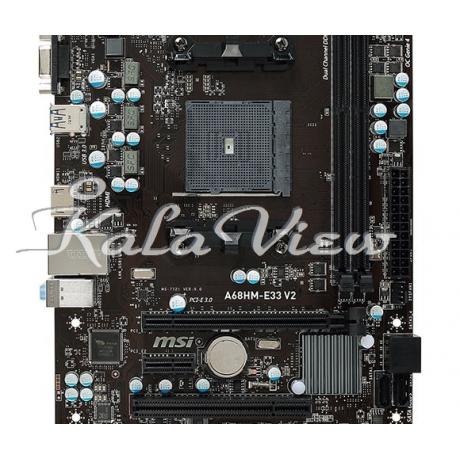 مادربرد کامپیوتر ام اس آی A68HM E33 V2
