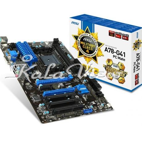 مادربرد کامپیوتر ام اس آی A78 G41 PC MATE