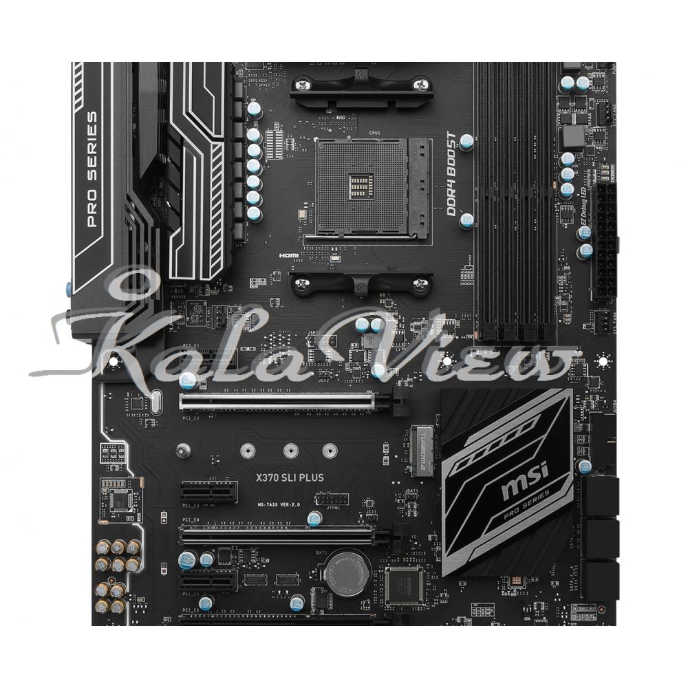 مادربرد کامپیوتر ام اس آی X370 Sli PLUS