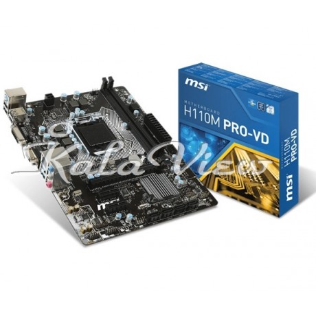مادربرد کامپیوتر ام اس آی H110M PRO VD