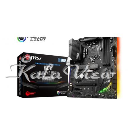 مادربرد کامپیوتر ام اس آی H370 Gaming Pro Carbon