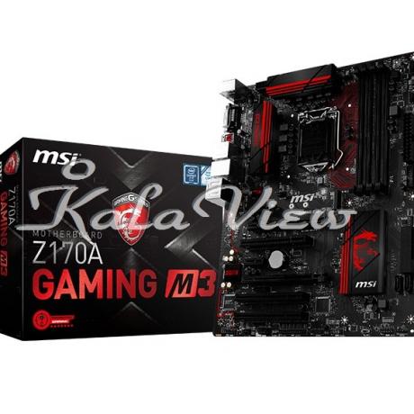 مادربرد کامپیوتر ام اس آی Z170A GAMING M3