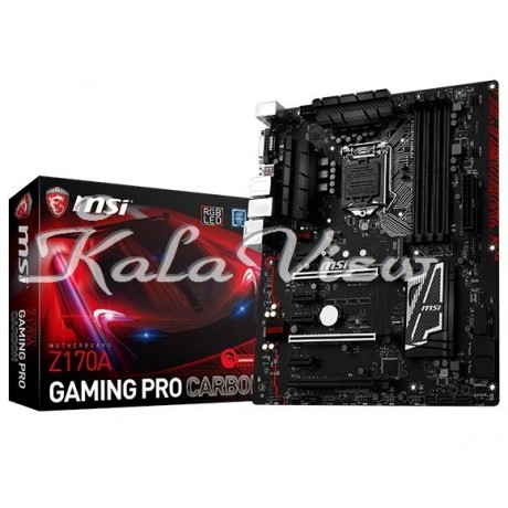 مادربرد کامپیوتر ام اس آی Z170A Gaming Pro Carbon