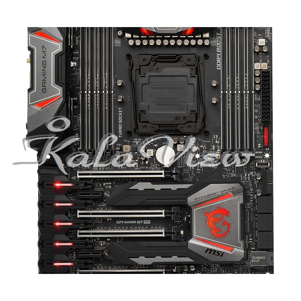 مادربرد کامپیوتر ام اس آی X299 GAMING M7 ACK
