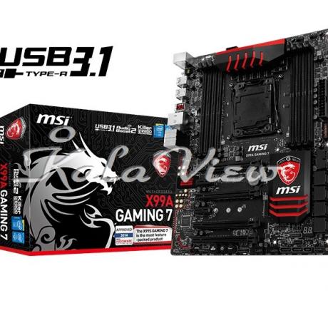 مادربرد کامپیوتر ام اس آی X99A GAMING 7