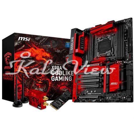 مادربرد کامپیوتر ام اس آی X99A GODliKE Gaming