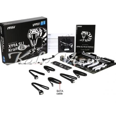 مادربرد کامپیوتر ام اس آی X99A Sli Krait Edition