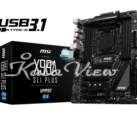 مادربرد کامپیوتر ام اس آی X99A Sli PLUS