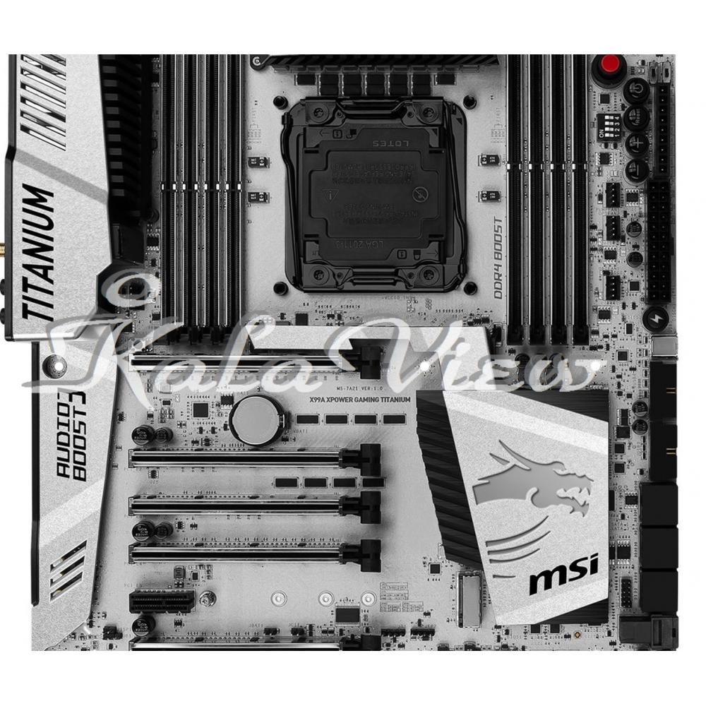 مادربرد کامپیوتر ام اس آی X99A XPOWER GAMING TITANIUM
