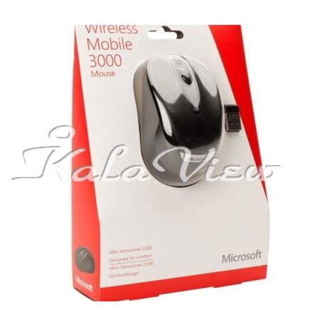 ماوس کامپیوتر مایکروسافت Wireless Mobile 3000