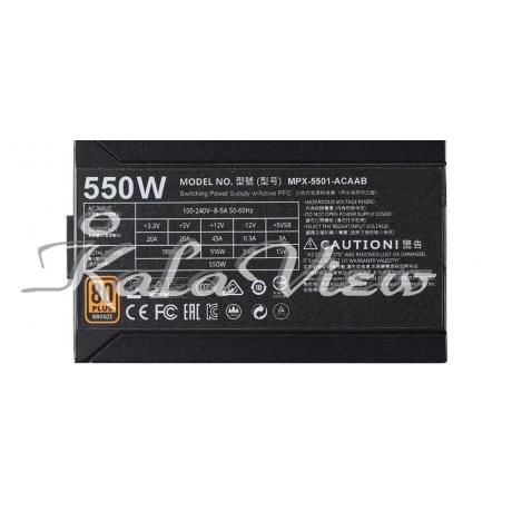 پاور کیس کامپیوتر کولر مستر Mwe Bronze 550