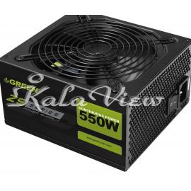 پاور کیس کامپیوتر گرین GP550A ZS Computer