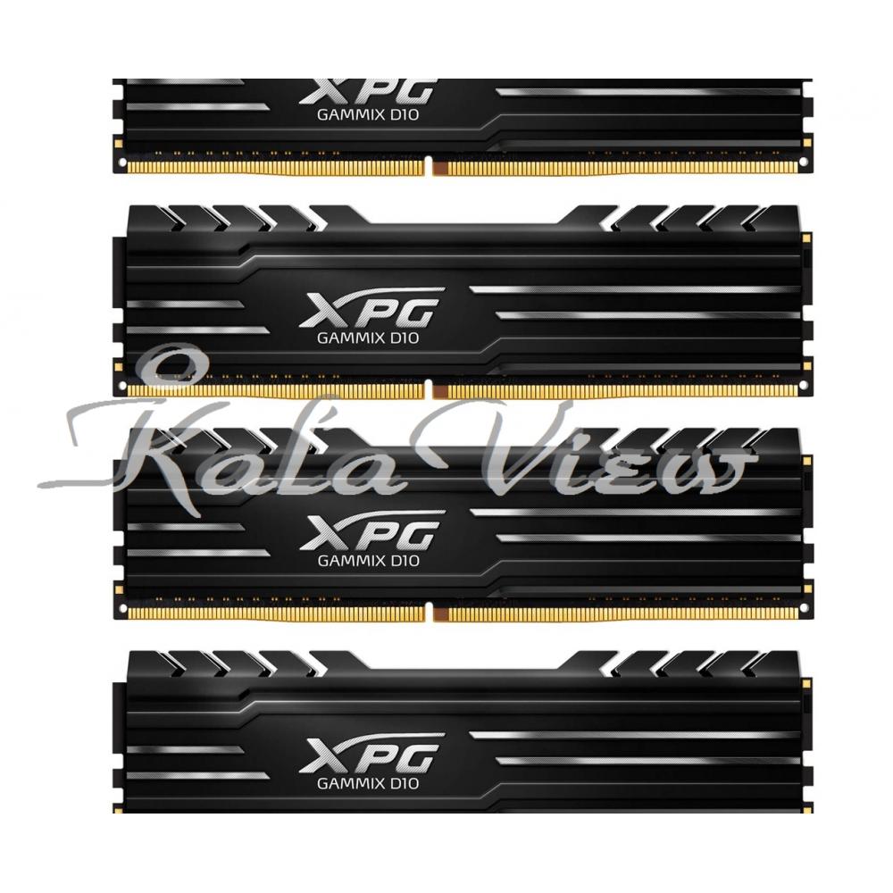 رم کامپیوتر Adata XPG GAMMIX D10 DDR4( PC4 ) 3000( 24000 ) 64GB DIMM 